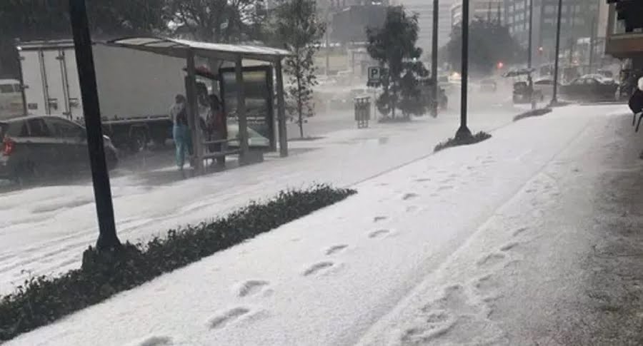 Granizada Bogotá