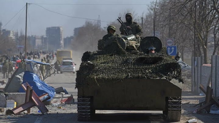 Tropas prorusas en la ciudad portuaria de Mariúpol, Ucrania / Foto: Reuters