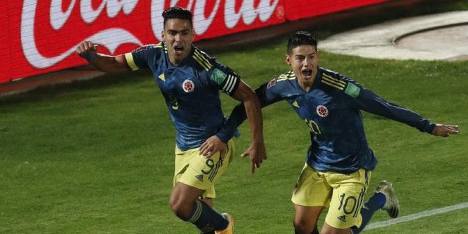 James y Falcao