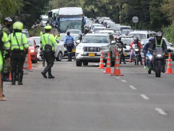 Reporte vial de semana de receso/El Tiempo