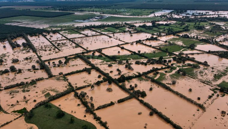 Situación den Guatemala tras paso del huracán Eta