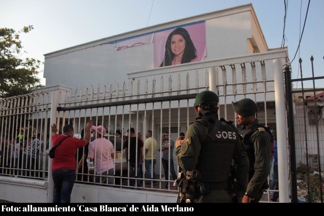 Allanamiento Casa Blanca