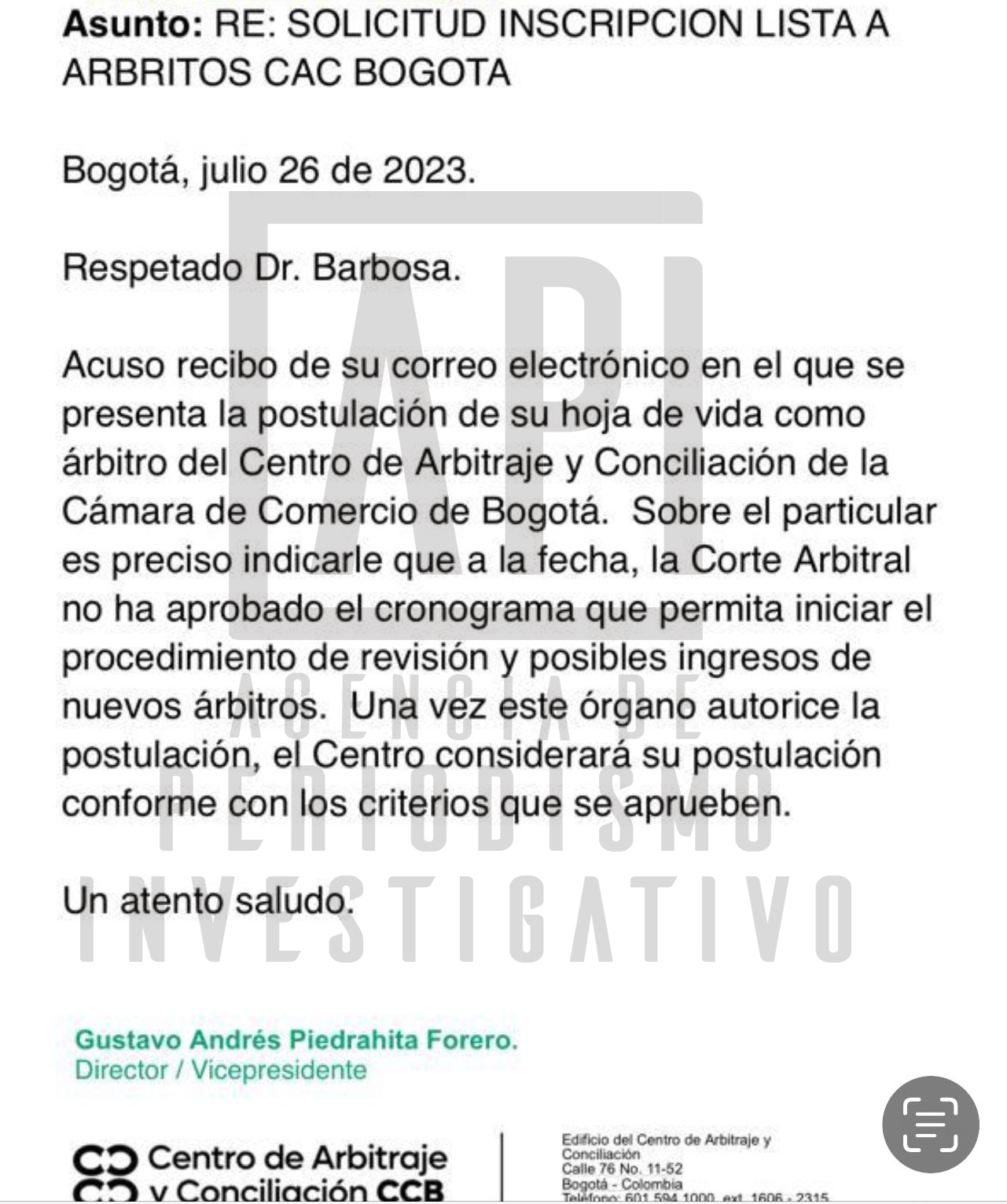 correo Barbosa