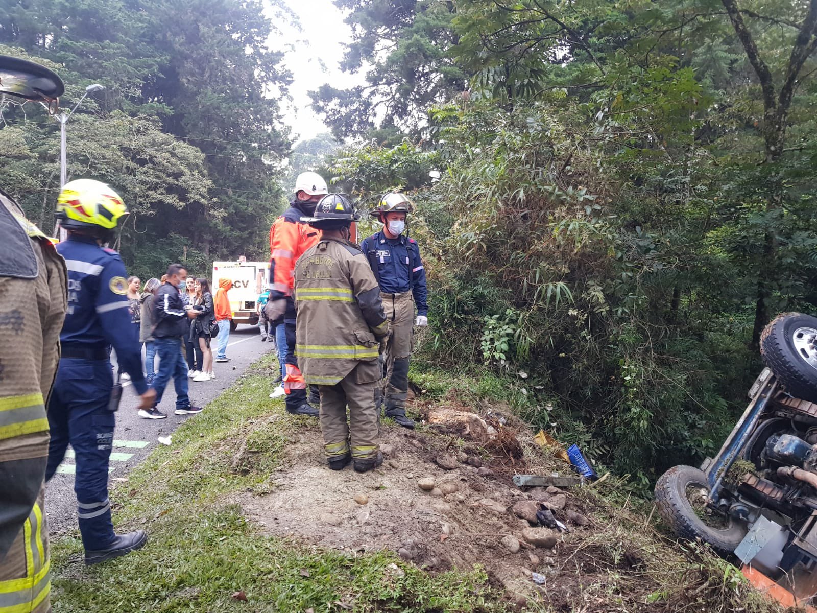 Dagrd y Secretaría de Movilidad atienden la emergencia / Foto: @dargd