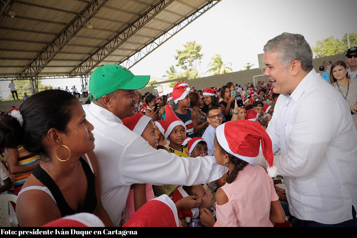 Duque en Cartagena