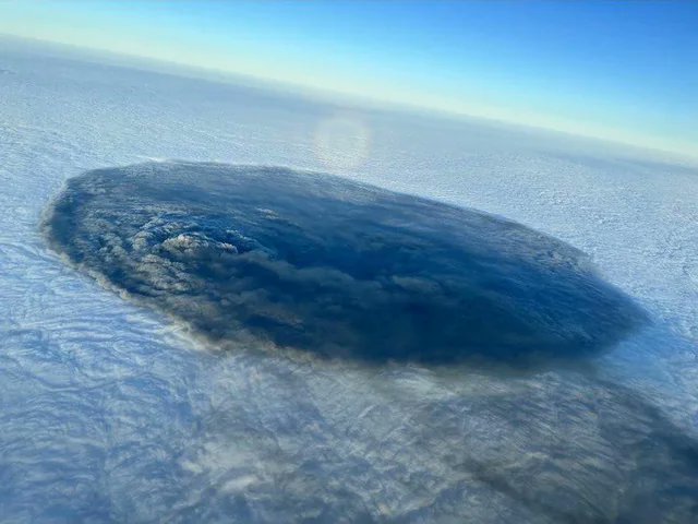 Nube negra en Ohio