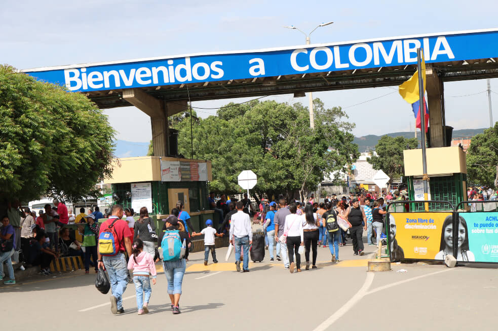 Venezolanos en Colombia