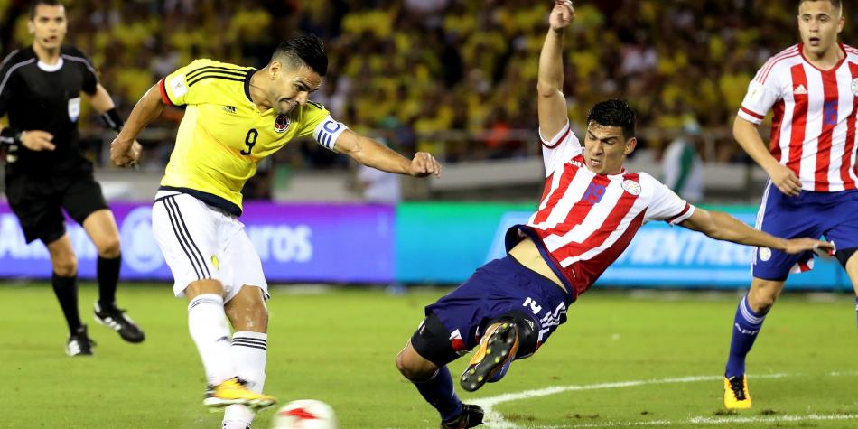 Selección Colombia vs Paraguay/Futbolred