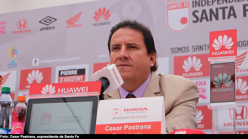 César Pastrana, expresidente de Santa Fe