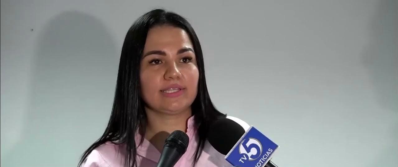 de Cindy Tatiana Vargas, gerente de la ESE, María Inmaculada