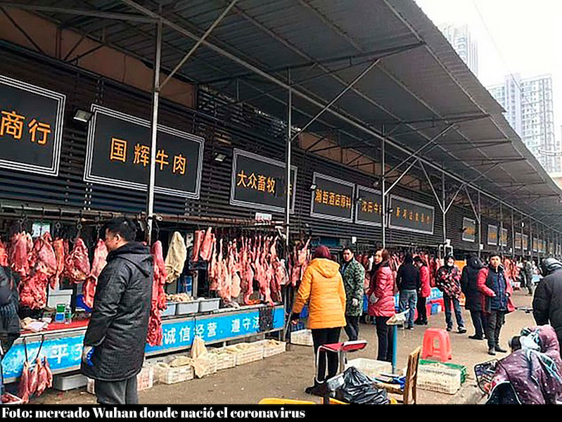 Mercado de Wuham foco de coronavirus