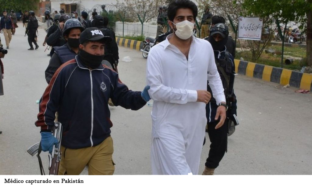 MEDICOS CAPTURADOS  EN PAKISTAN