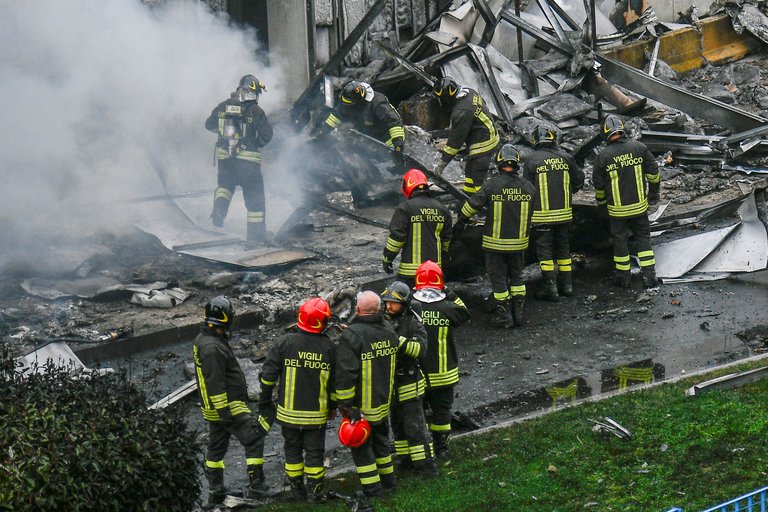 Accidente de avión Milan