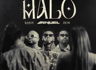 Portada de 'Malo', nuevo sencillo de Anuel AA/TNB