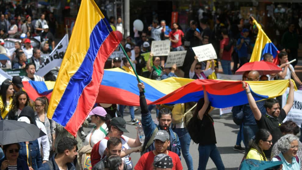 Protestas Colombia