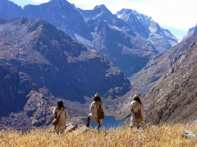 Indígenas habitantes de la Sierra Nevada de Santa Marta/Urna de Cristal