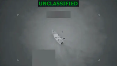 Narcolancha en el Caribe Foto: Captura de pantalla