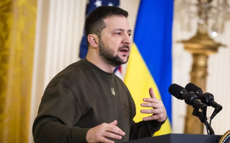 Volodimir Zelenski 24 Enero 