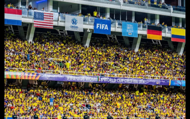 Hinchas colombianos