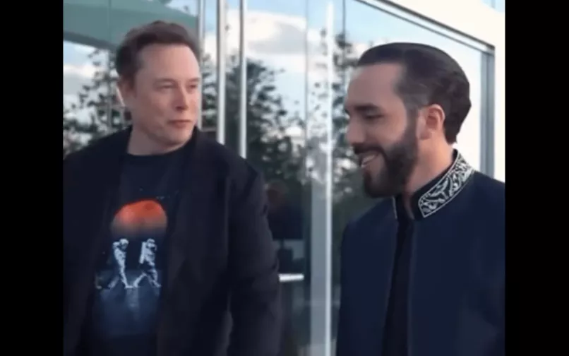 Elon Musk y Nayib Bukele