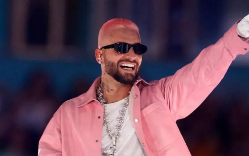 Maluma medallo en el mapa