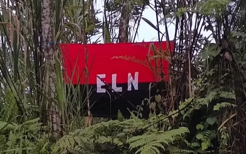 bandera ELN selva