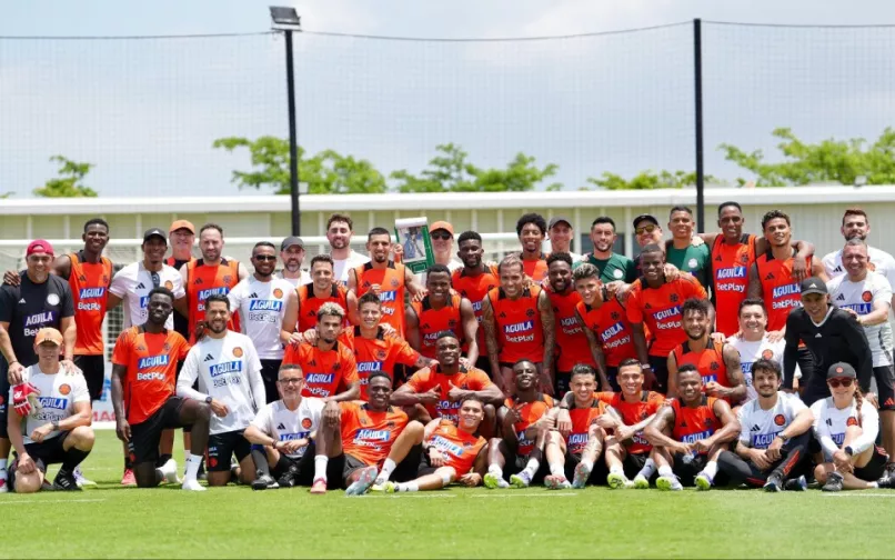 jugadores de la Selección Colombia