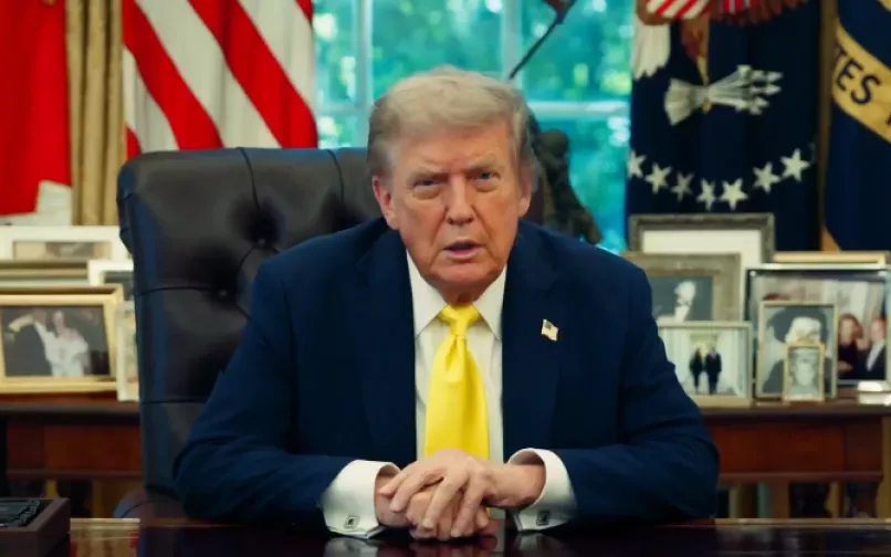 Donald Trump en la Casa Blanca