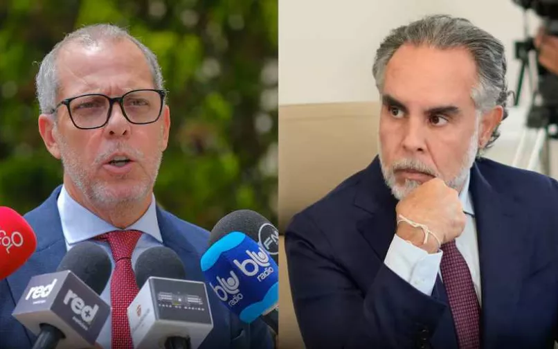 Alfredo Saade y Armando Benedetti