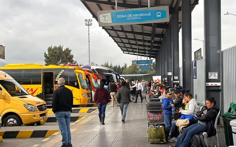 Terminal de Transportes del Norte en Bogotá