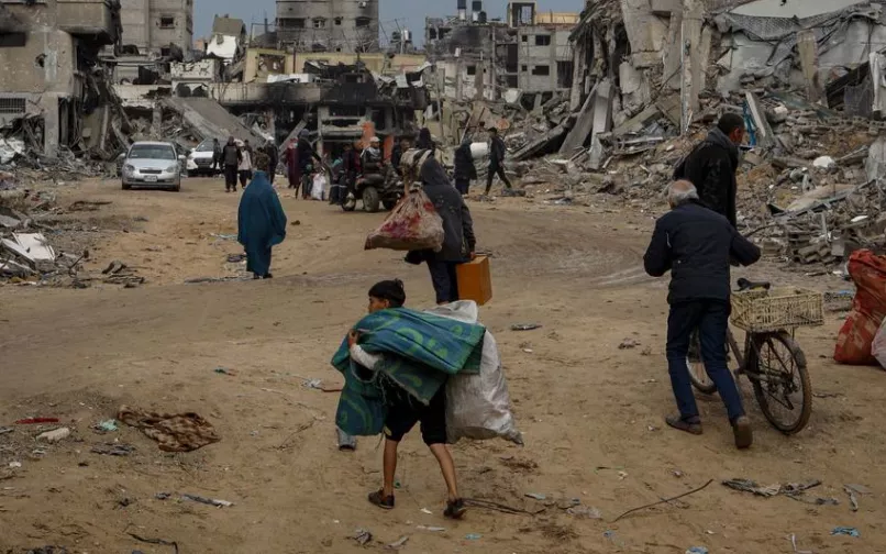 Crece la cifra de desplazados en Gaza