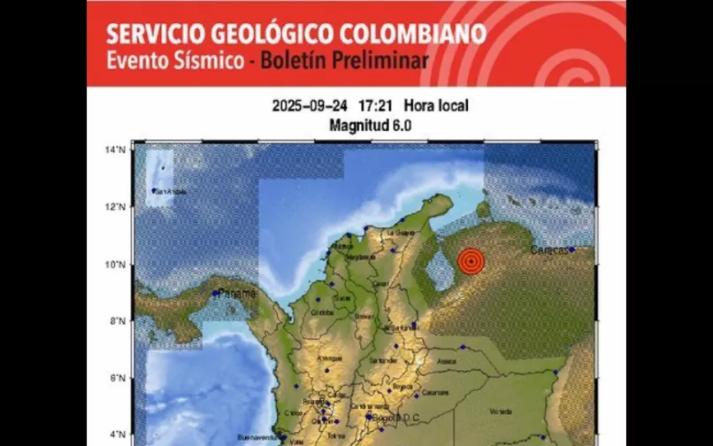 Sismo Venezuela