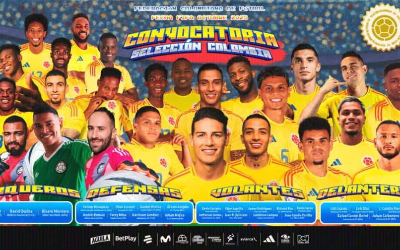 Convocatoria de la Selección Colombia de Mayores
