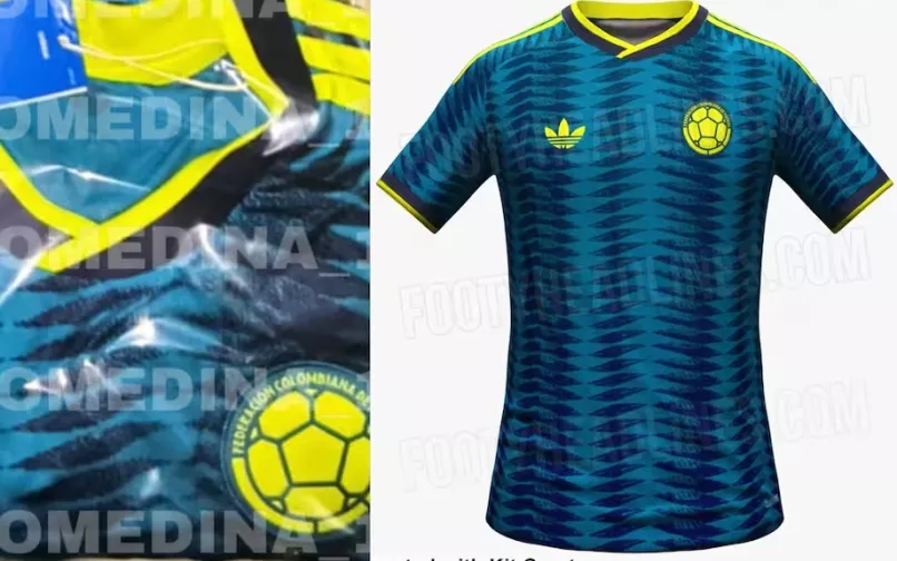 posible camiseta alternativa de colombia 2026