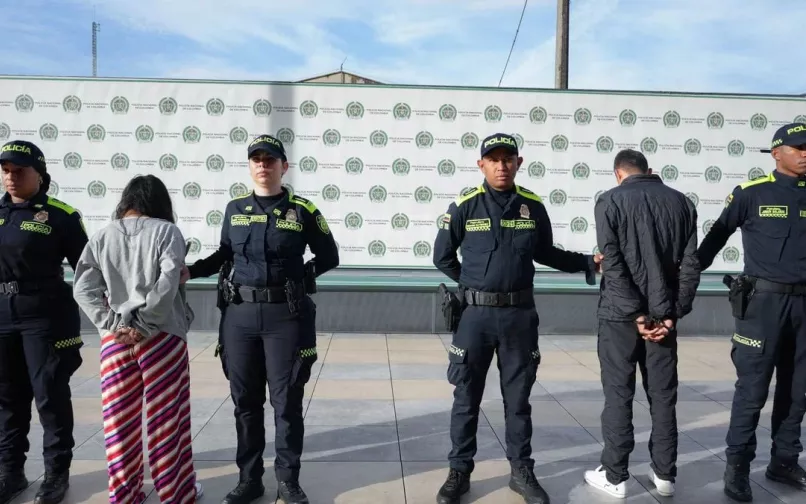 Presuntos miembros de las disidencias y el ELN 