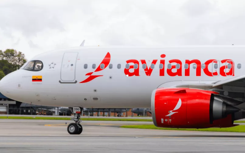 Avión de Avianca 