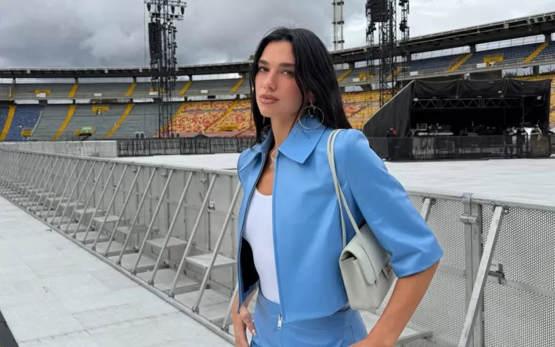 Dua Lipa en el Estadio El Campín en Bogotá