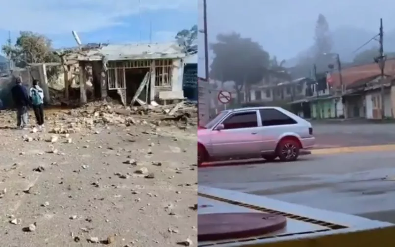 La estación de Mondomo fue blanco de explosivos, ráfagas y drones