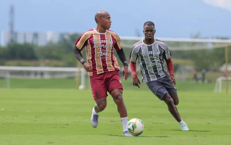 Entrenamiento del Deportes Tolima