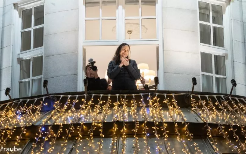 Maria Corina Machado en Oslo