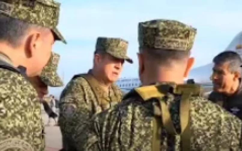 Operativo de las FF. MM tras desorden público en Cauca