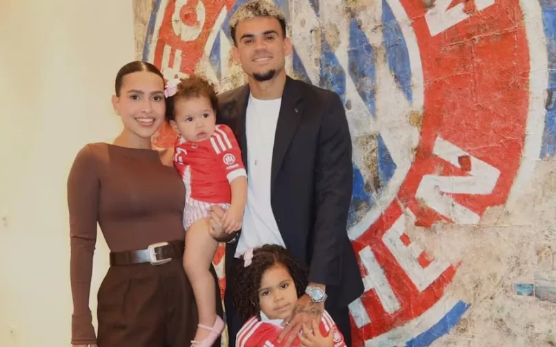 luis diaz y su familia