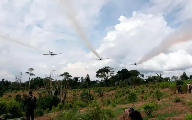 fumigación con glifosato 2025