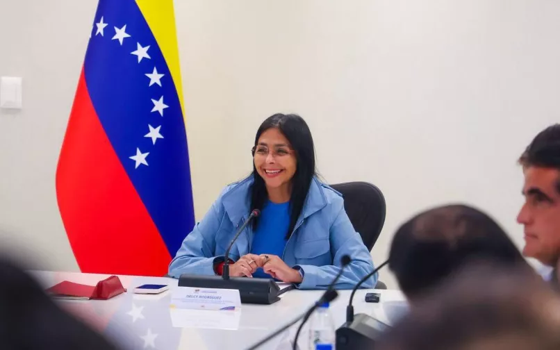 delcy presidenta encargada de venezuela 