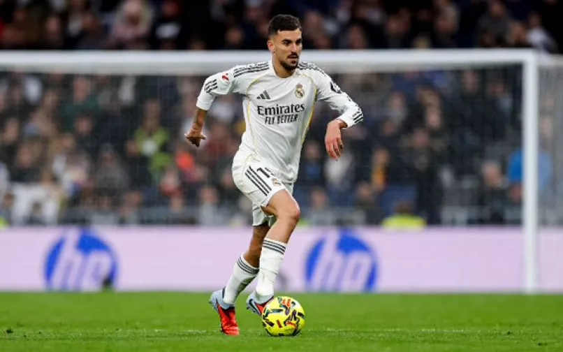 Daniel Ceballos, centrocampista del Real Madrid