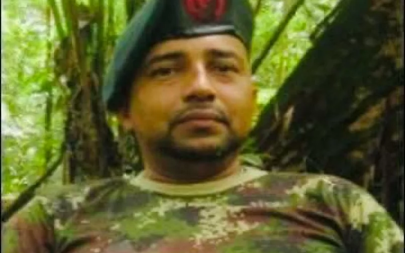 alias Santiago, el máximo cabecilla de ELN en el occidente del país.