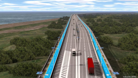 Obra de doble calzada entre Barranquilla y Ciénaga