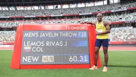 José Gregorio Lemos, deportista paralímpico colombiano