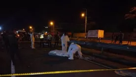 Lugar donde ocurrió el fatal accidente que dejó seis fallecidos