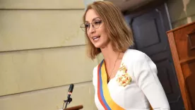 presidenta de la Cámara, Jennifer Arias